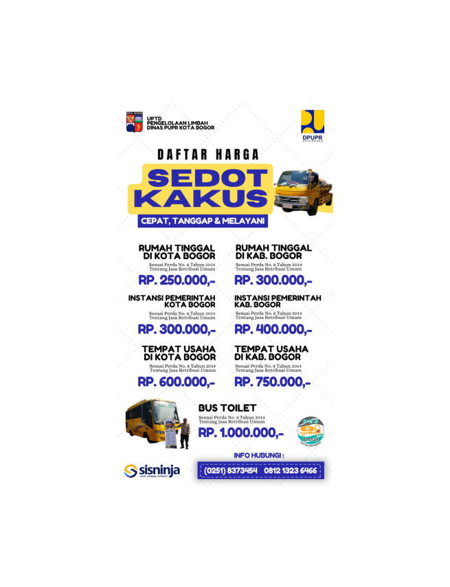 Kantor Unit Pelaksana Teknis Daerah Pengelolaan Air Limbah Domestik 